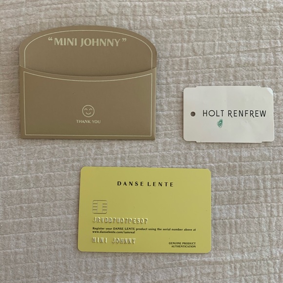 DANSE LENTE
Green Johnny Mini Leather Bucket Bag - Picture 6 of 12